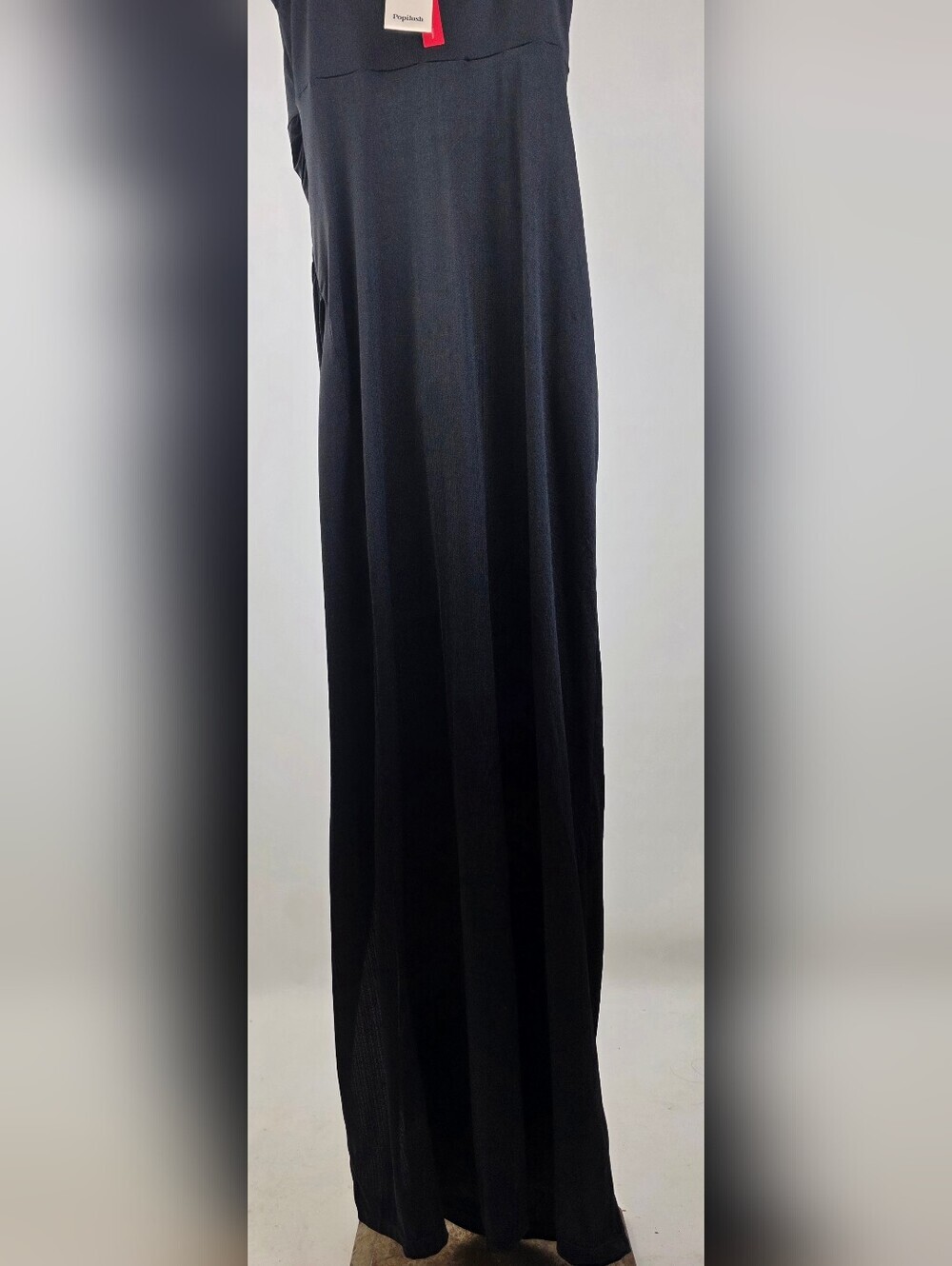 Popilush Women's Black Shimmer Off The Shoulder Multi Way Wear Maxi Dress XL - Picture 14 of 14